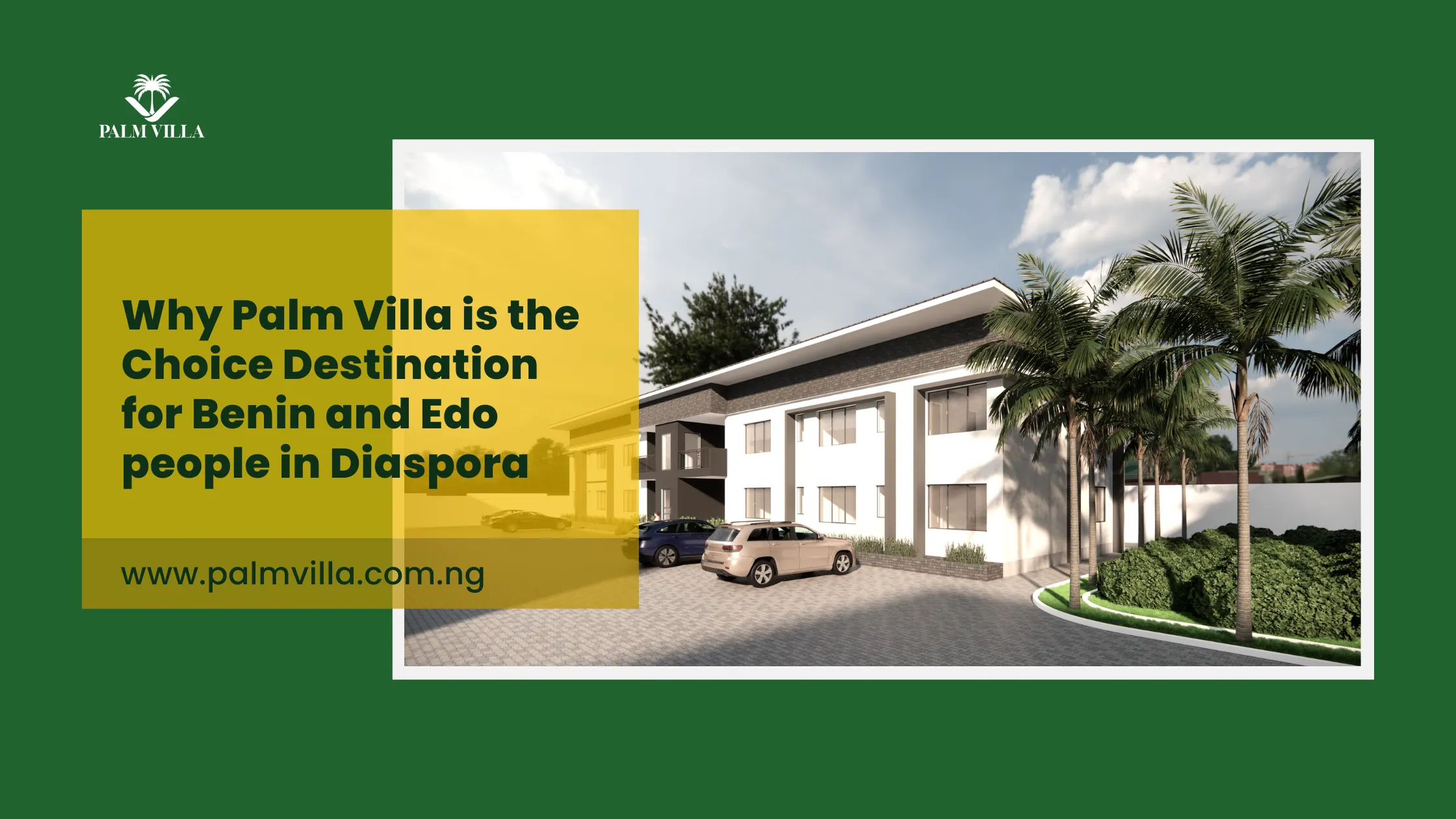 palm villa feature image for Benin and Edo people