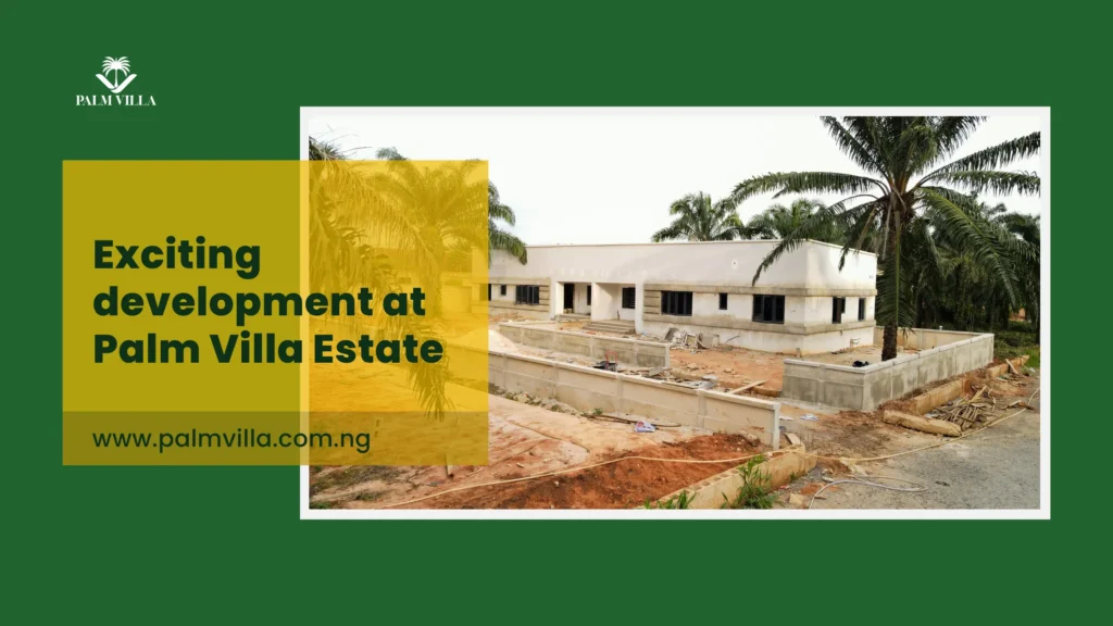 Exciting Developments at Palm Villa Luxurious Estate, Benin City